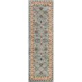 Well Woven Sarouk Traditional Runner Rug, Light Blue - 2 ft. 3 in. x 7 ft. 3 in. 549362